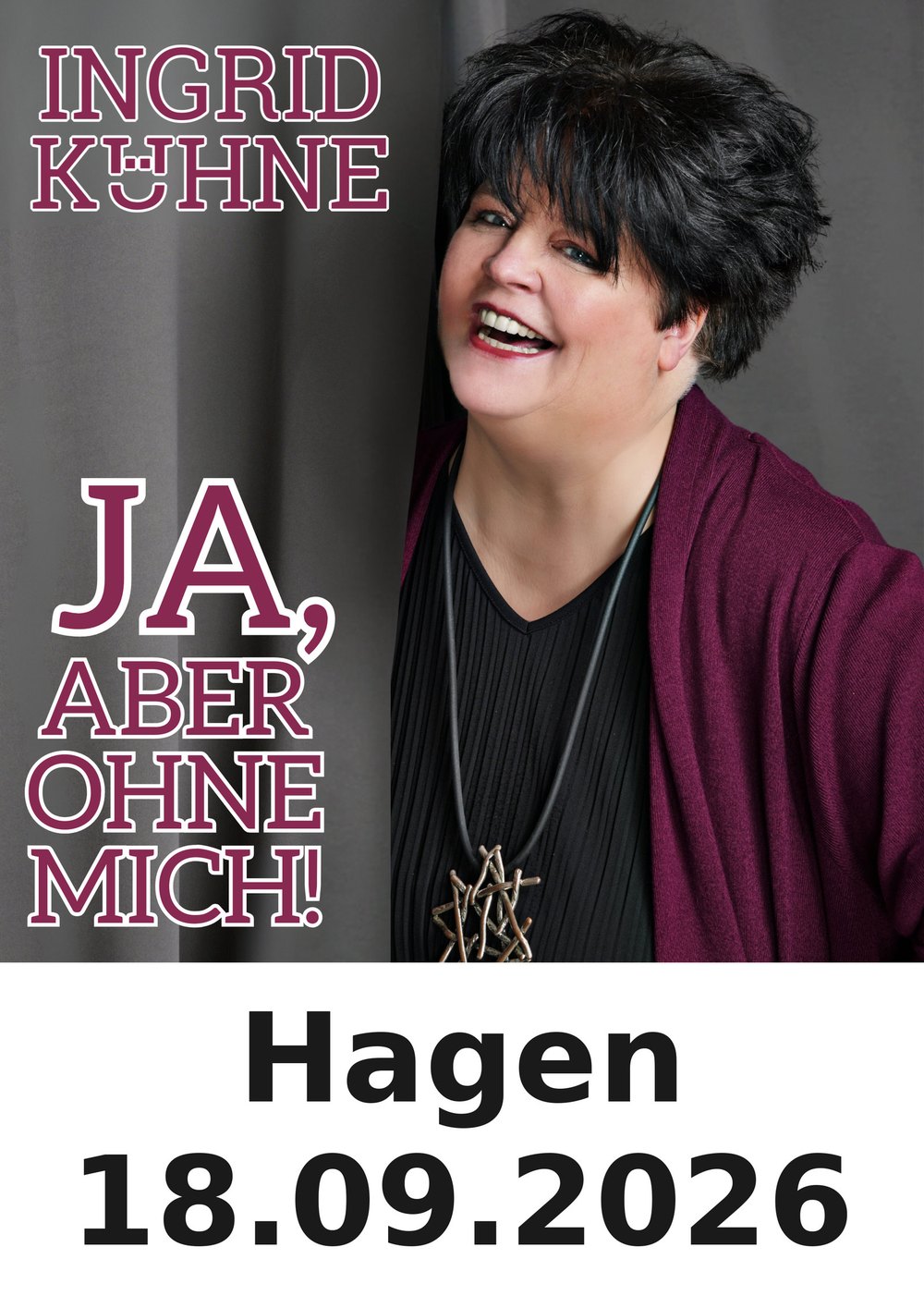 Ingrid Kühne live in Hagen am 18.09.2026