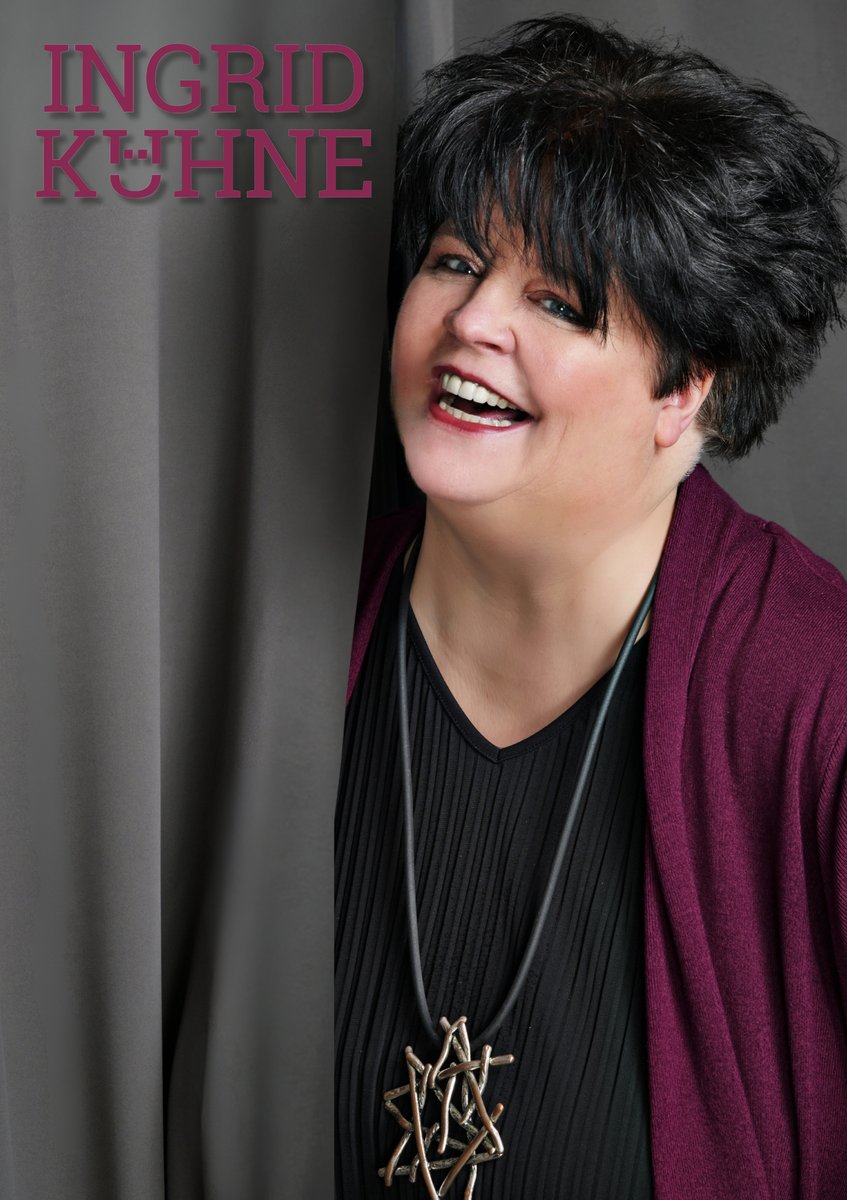 Pressefoto Ingrid Kühne mit Wortmarke – Foto: Helge Boele