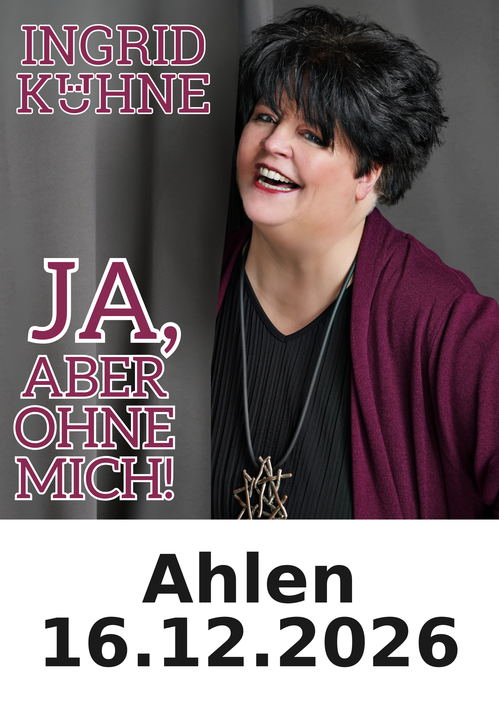 Ingrid Kühne live in Ahlen am 16.12.2026