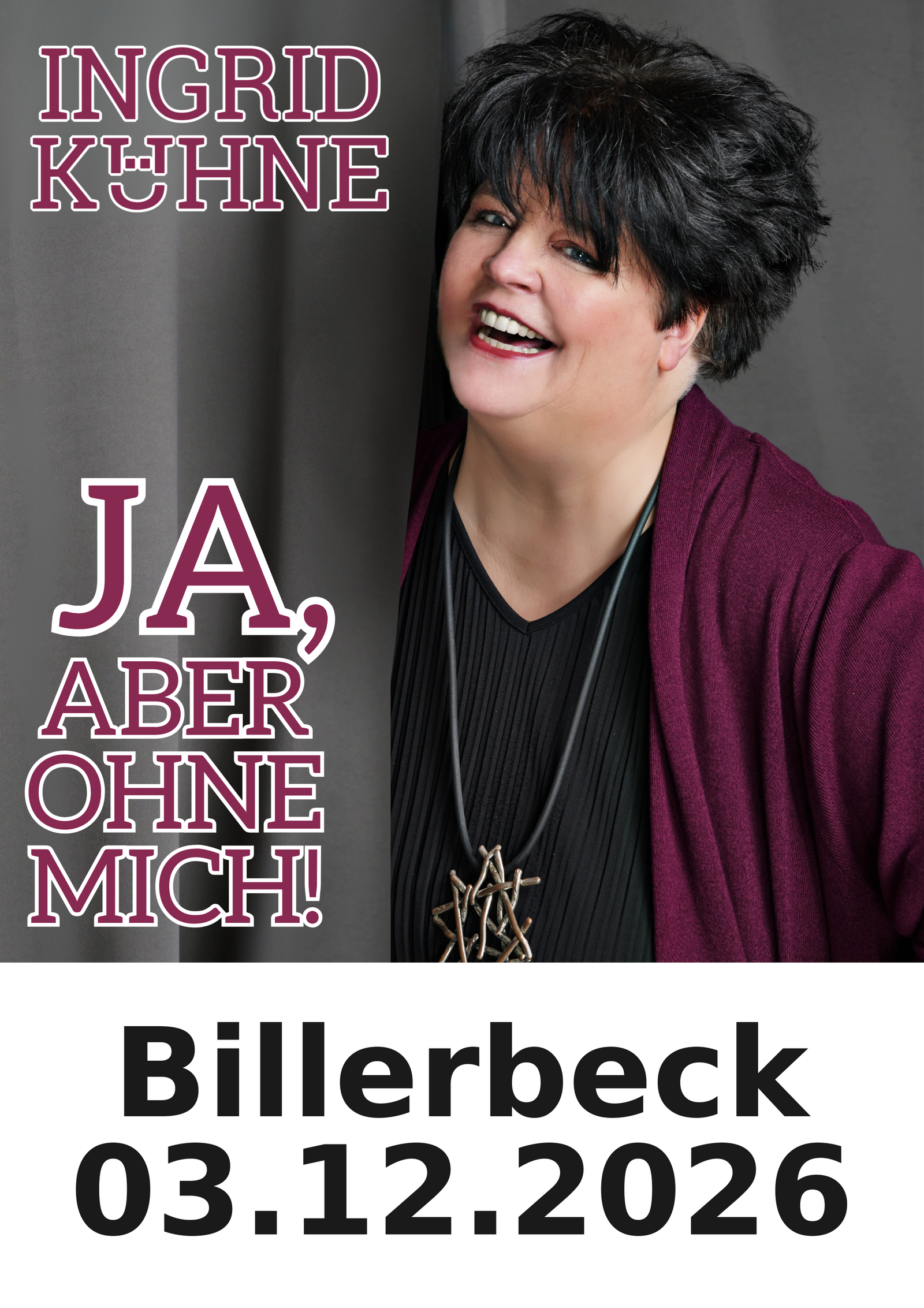 Ingrid Kühne live in Billerbeck am 03.12.2026