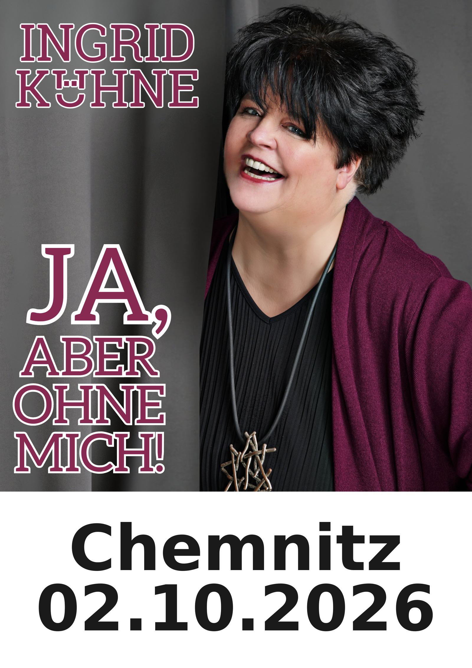Ingrid Kühne live in Chemnitz am 02.10.2026