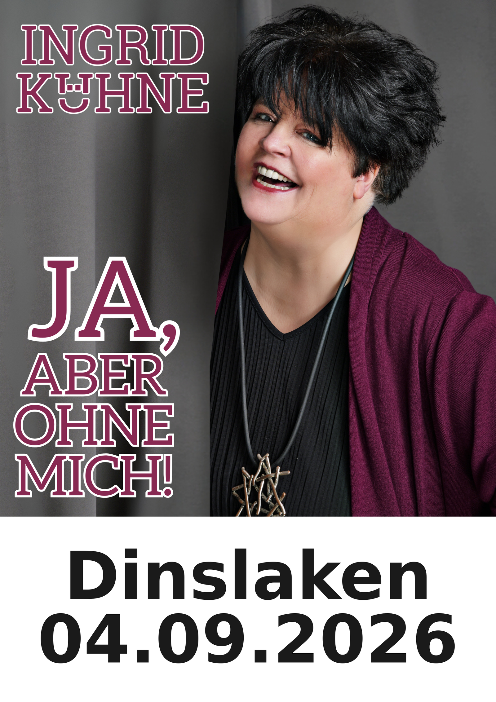 Ingrid Kühne live in Dinslaken am 04.09.2026