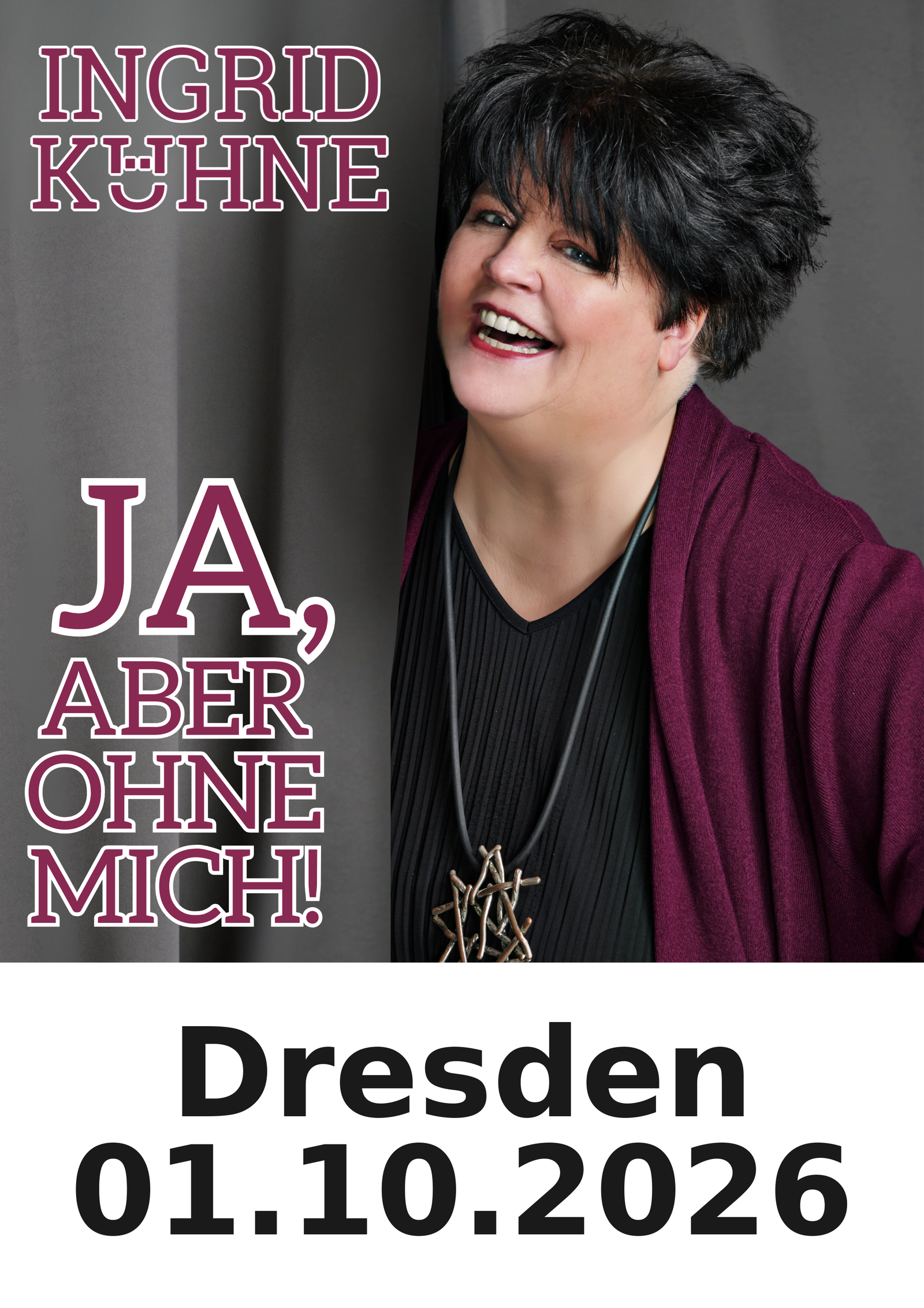 Ingrid Kühne live in Dresden am 01.10.2026
