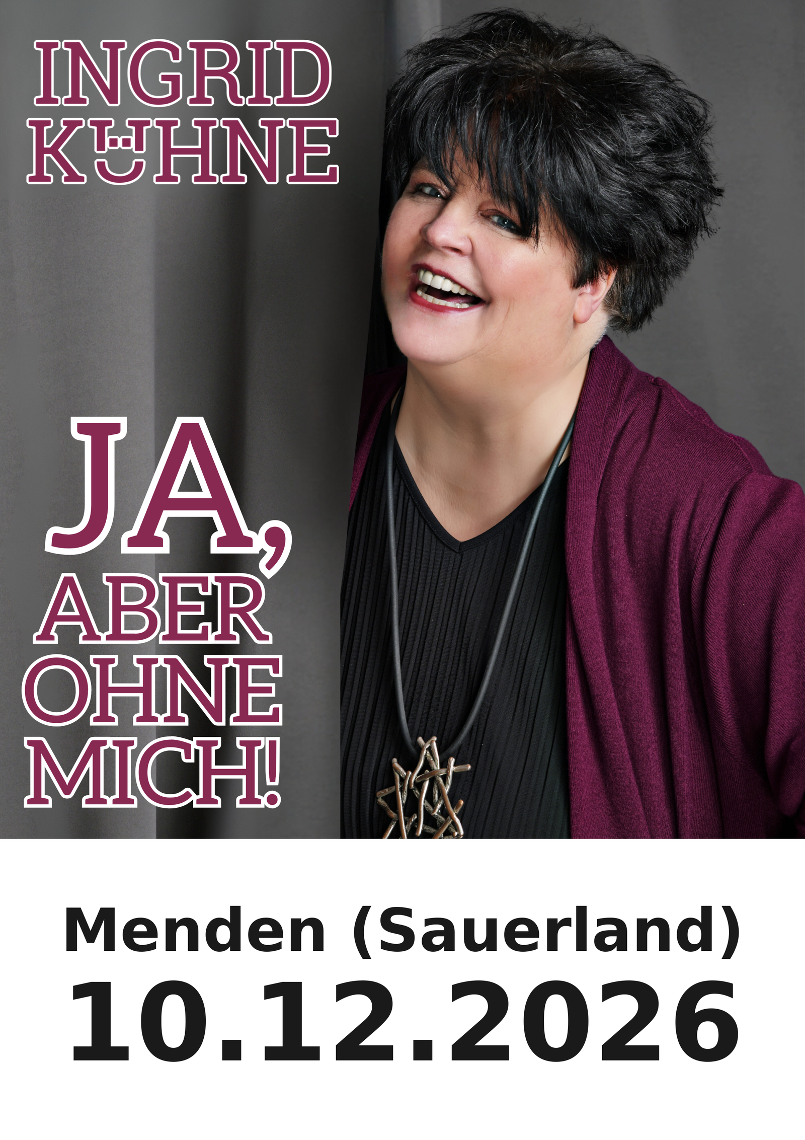 Ingrid Kühne live in Menden (Sauerland) am 10.12.2026