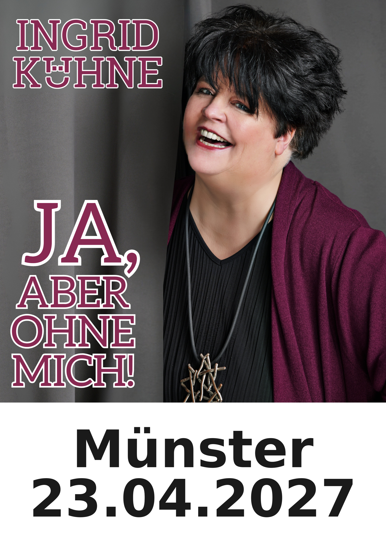 Ingrid Kühne live in Münster am 23.04.2027