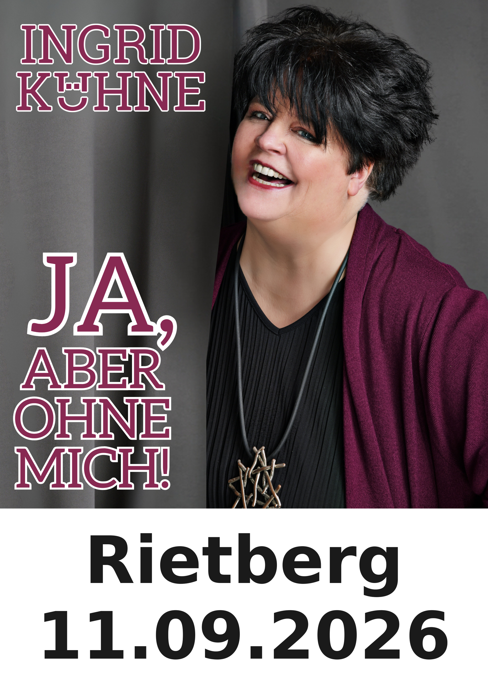 Ingrid Kühne live in Rietberg am 11.09.2026