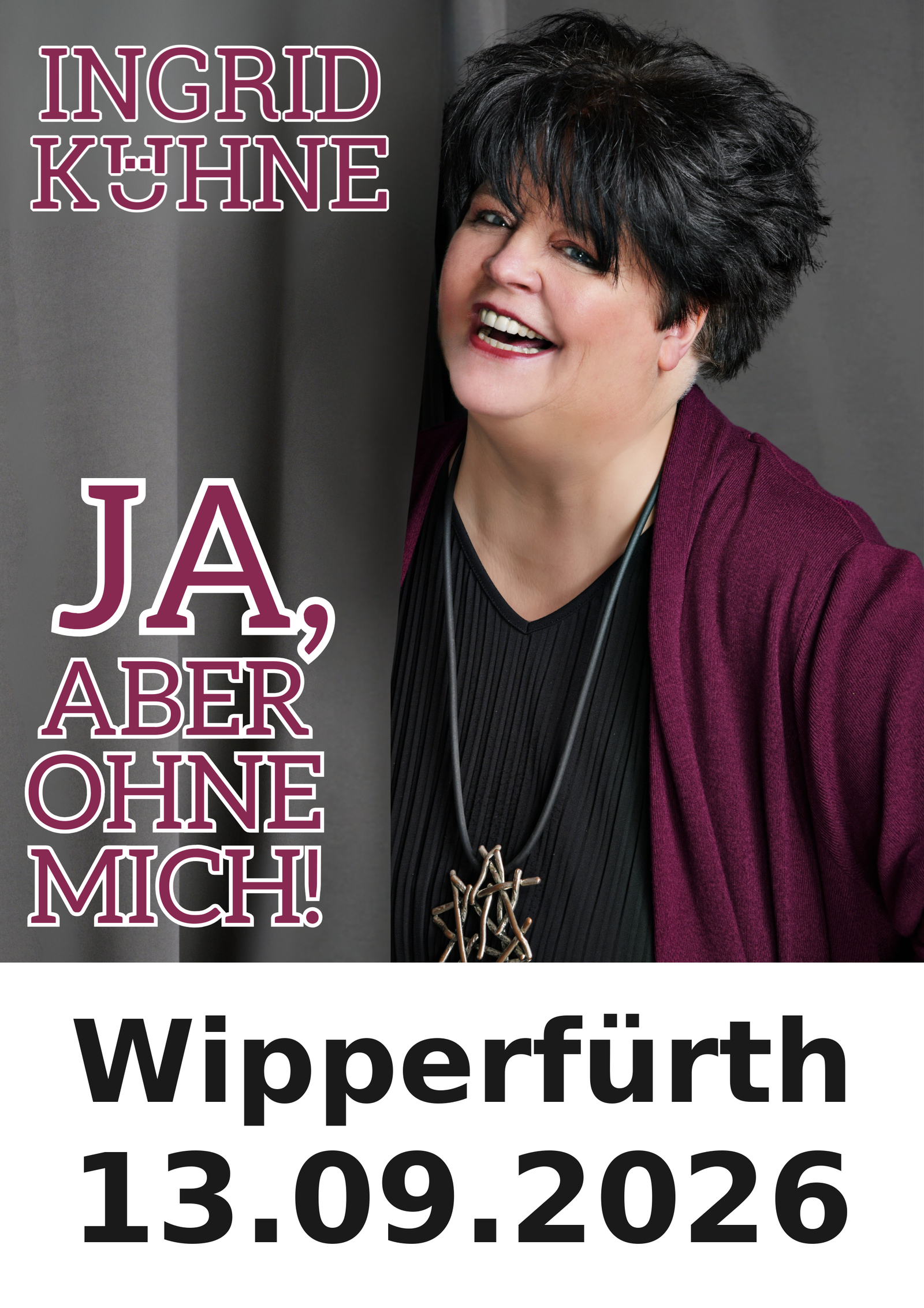 Ingrid Kühne live in Wipperfürth am 13.09.2026