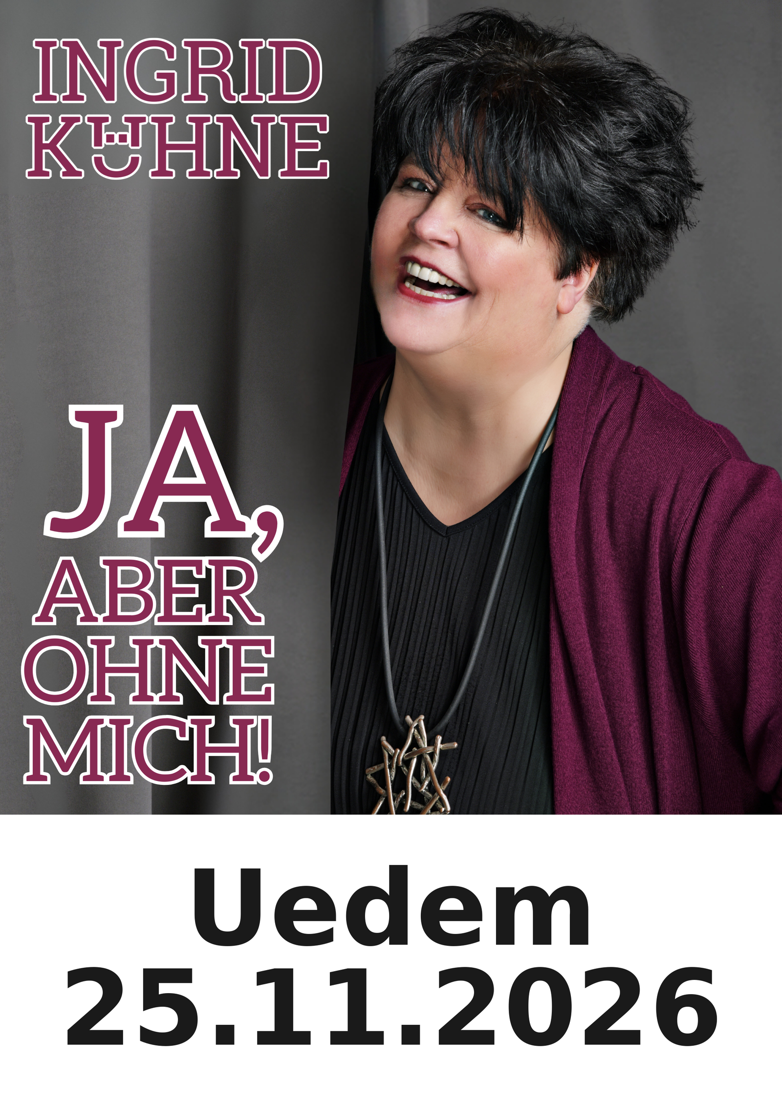 Ingrid Kühne live in Uedem am 25.11.2026
